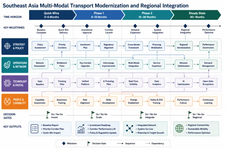 Roadmap — Pathways to Progress: Revolutionizing Transport Solutions Across Southeast Asia
