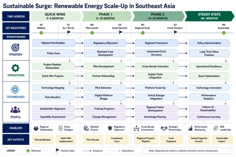 Roadmap — Sustainable Surge: Driving Renewable Energy Across Southeast Asia