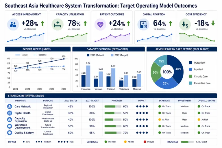 Dashboard — Strengthening Healthcare Systems Across Southeast Asia