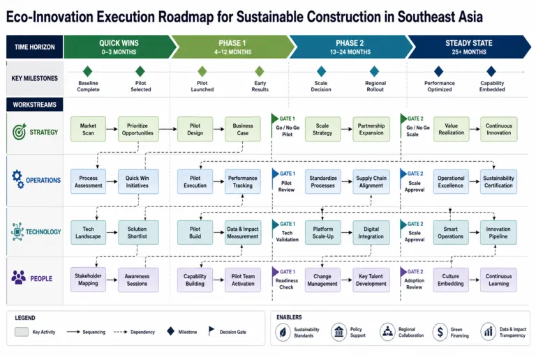 Roadmap — Building Tomorrow: Eco-Innovation in Southeast Asia’s Construction Sector