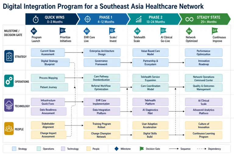 Roadmap — Healthcare Harmony: Digital Integration Transforming Southeast Asia’s Medical Landscape