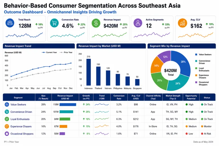 Dashboard — Decoding Consumer Behavior Across Southeast Asia