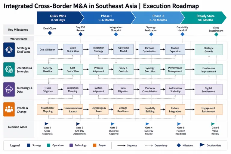 Roadmap — Navigating Mergers and Acquisitions Across Southeast Asia