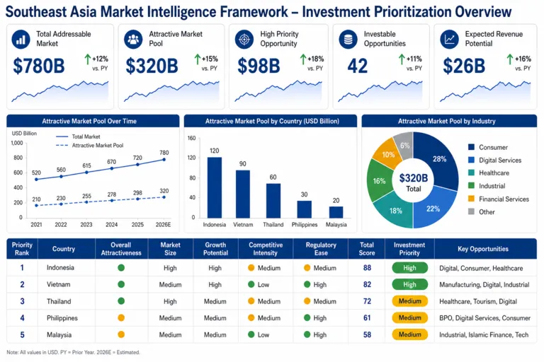 Dashboard — Delivering Market Research Excellence Across Southeast Asia