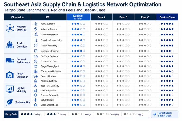 Benchmark — Optimizing Supply Chain & Logistics Networks in Southeast Asia